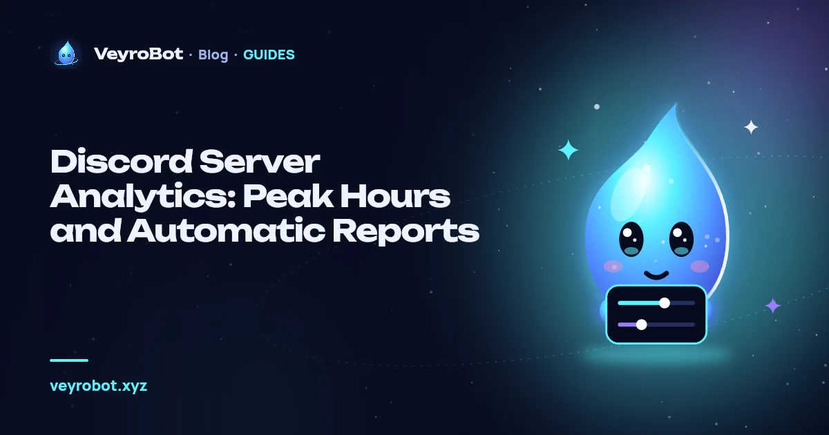 Discord Server Analytics: Peak Hours and Automatic Reports