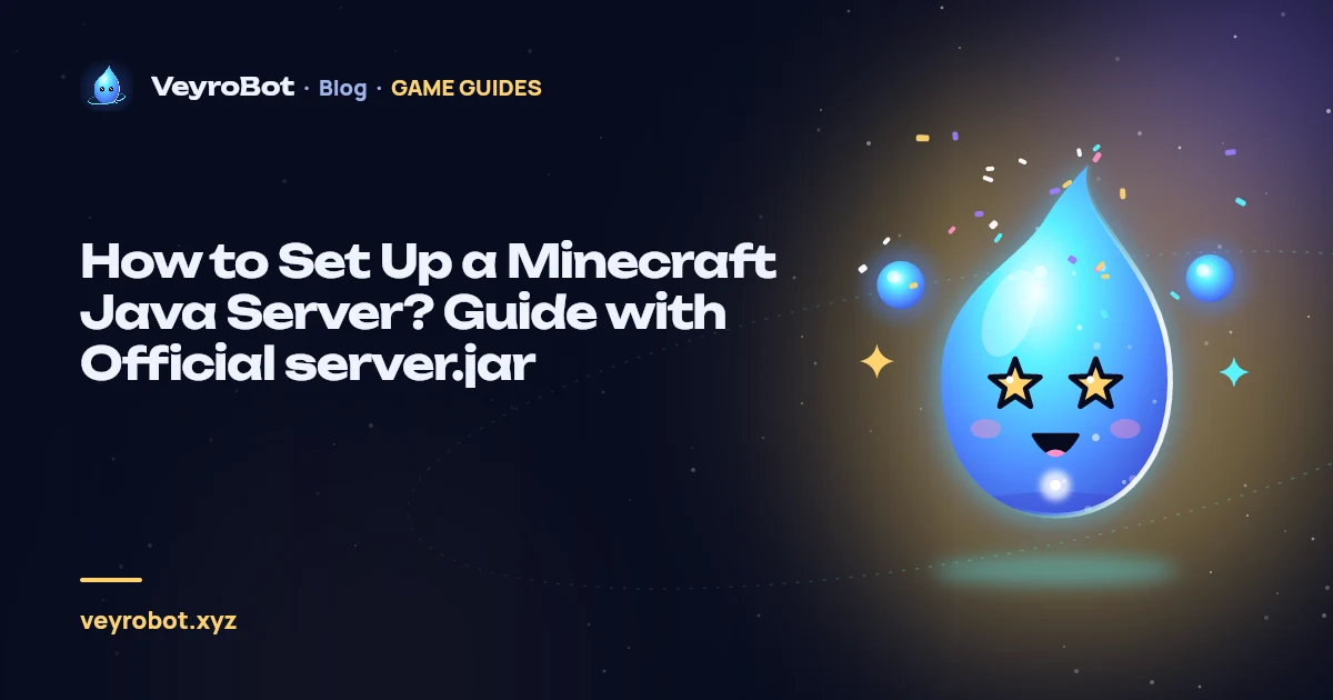 How to Set Up a Minecraft Java Server? Guide with Official server.jar