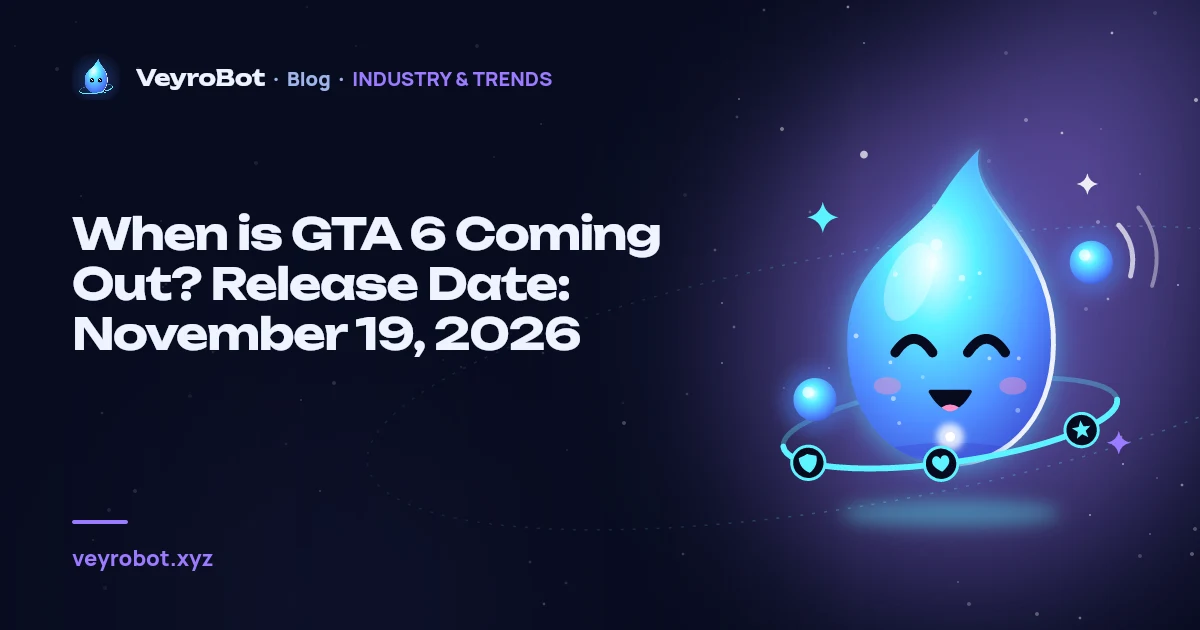 When is GTA 6 Coming Out? Release Date: November 19, 2026