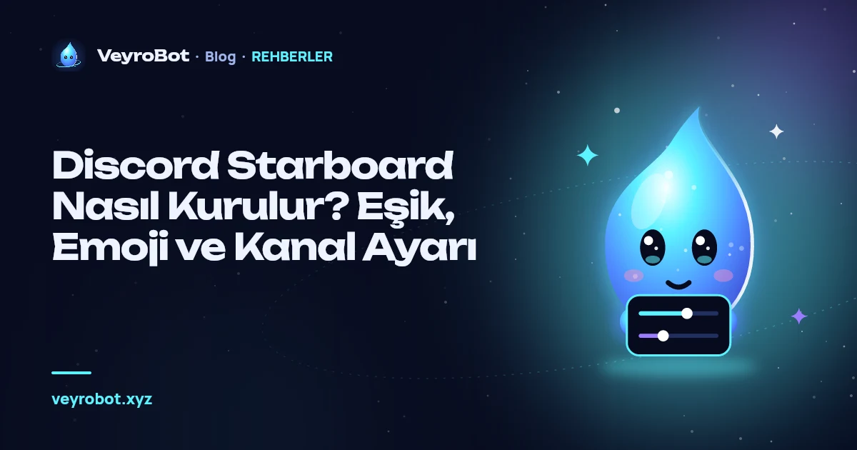 Discord Starboard Nasıl Kurulur? Eşik, Emoji ve Kanal Ayarı